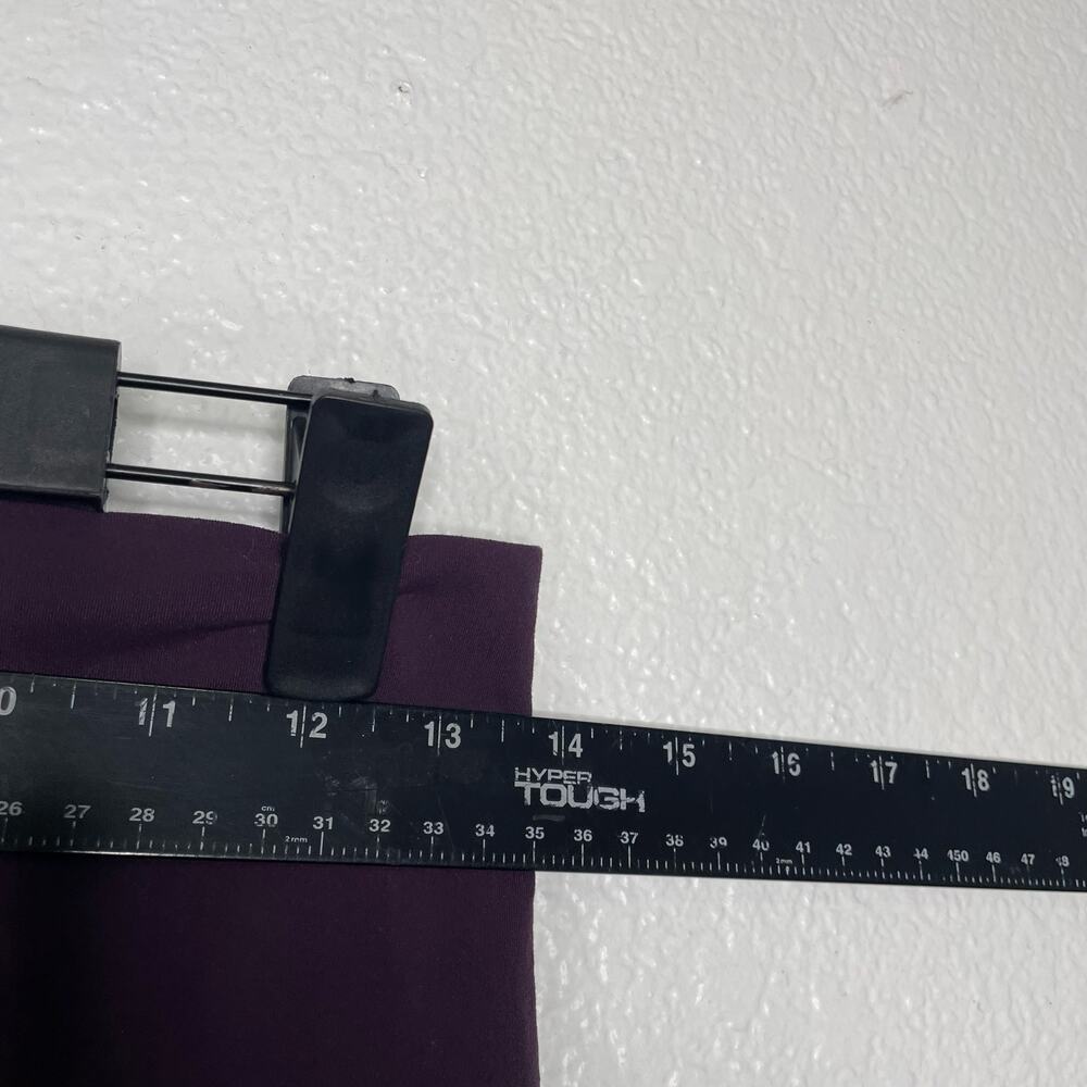 Athleta Womens Leggings Size M Purple Mesh Me Up 7/8 Hi Rise Pull On Athleisure - Picture 5 of 14